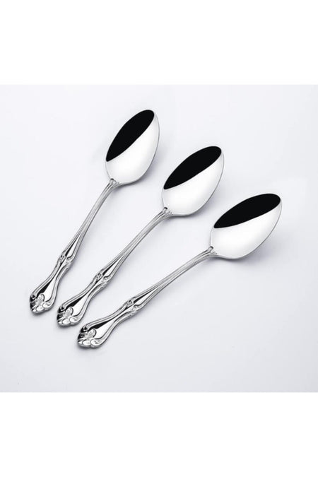 Nehir lalezar Dessert Spoon 6 Pack tatli Spoon - MALLTURK
