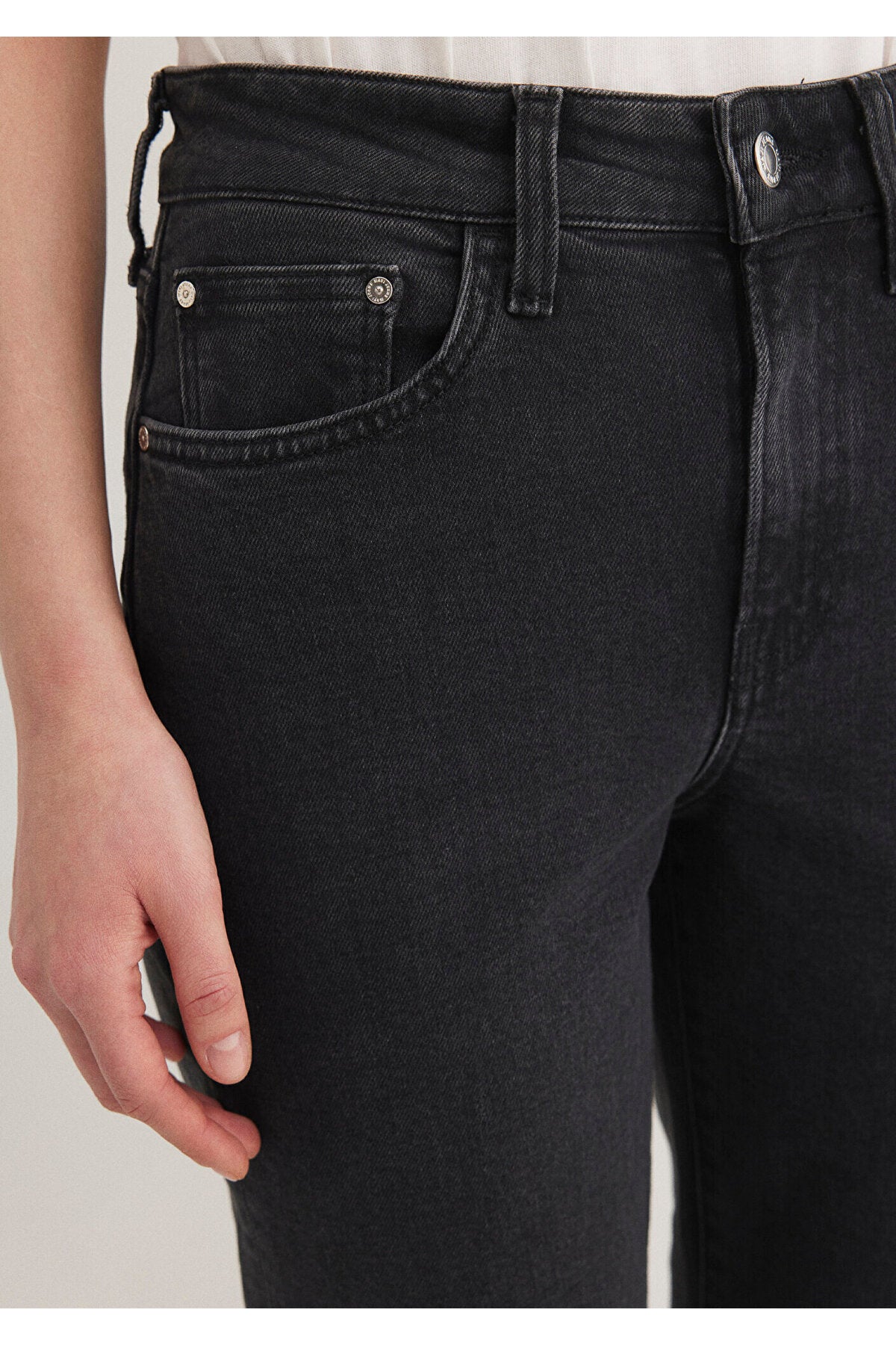 Cindy Real Mavi Dark Grey Jeans 100277-35250 - MALLTURK