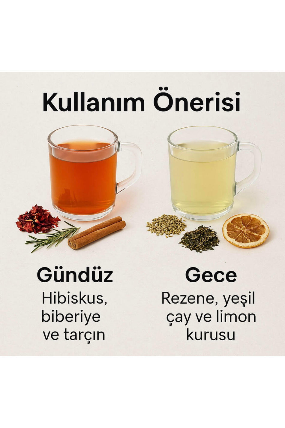Sultanbahce 6-Piece Natural Set | Herbal Tea Set | Natural Supplement |