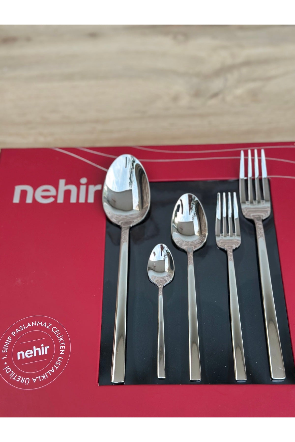 Nehir dalyan 12 Place Setting 60 Piece Spoon Set - MALLTURK