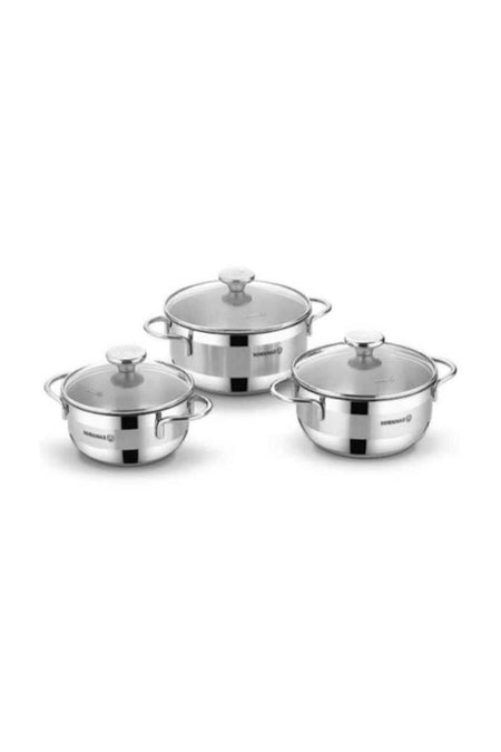 KORKMAZ Aria Jr. 6 Piece Cookware Set