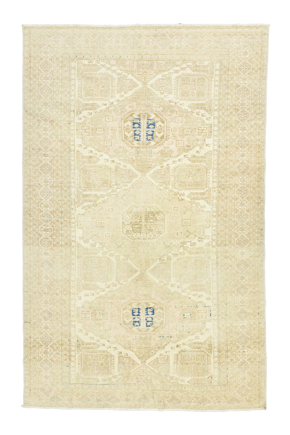 Soho Antiq Carter Vintage Ethnic Wool Rug 165x258 cm - MALLTURK