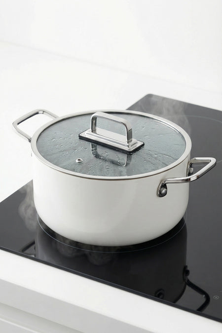 Tac Sera Feel Ceramic Nonstick Stock Pot and - MALLTURK