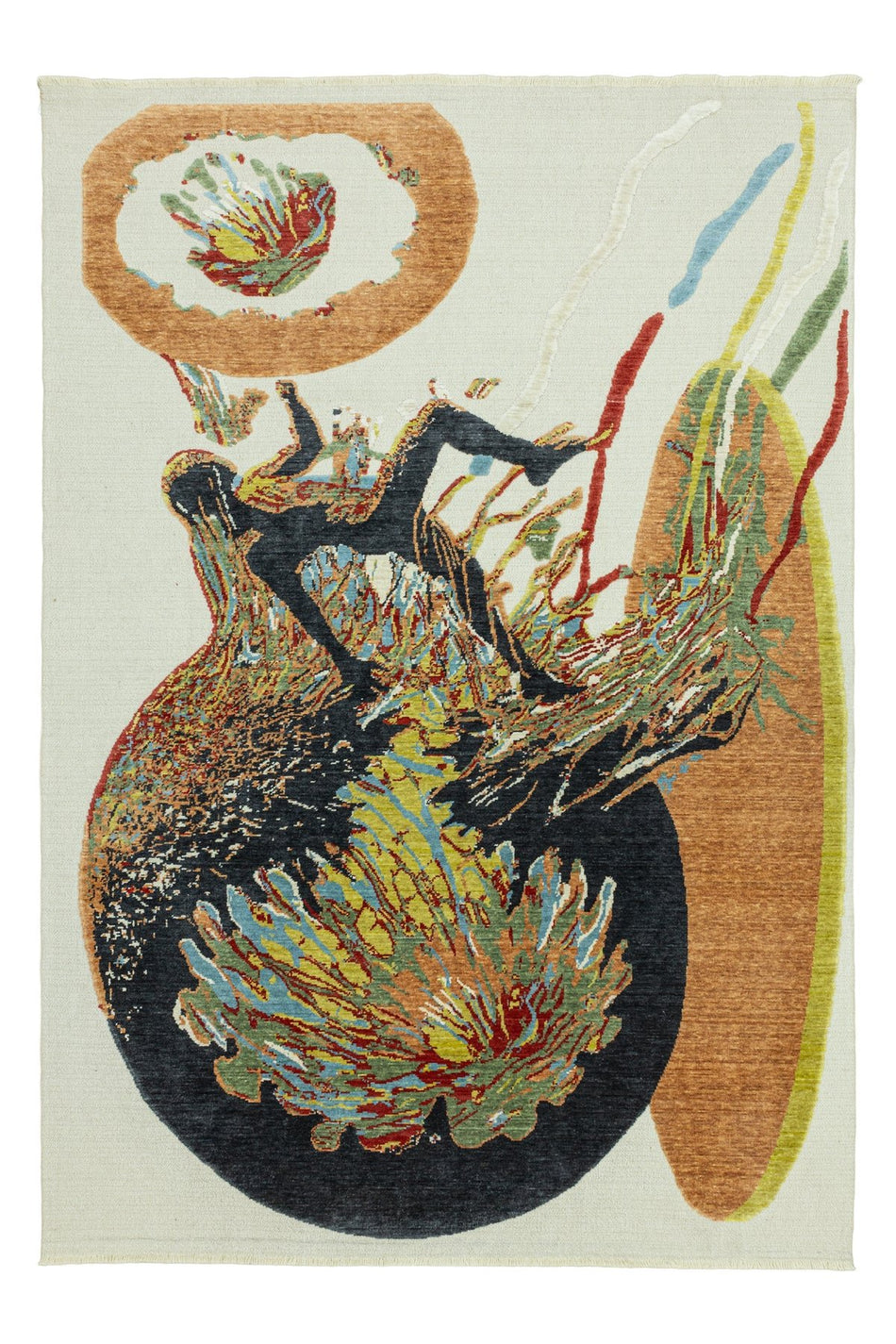 Soho Antiq Kayla Abstract Design Loom Woven Rug 209x305 cm - MALLTURK