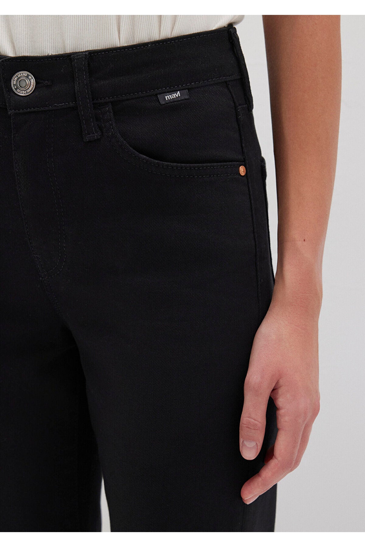 Mavi Cindy 90s Black Jeans 100277-82292 - MALLTURK