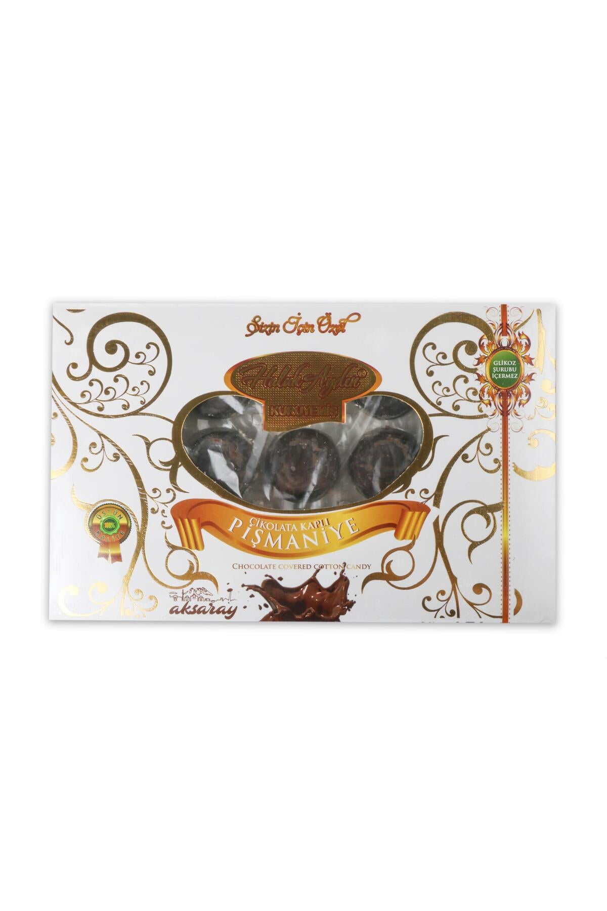 HALUK aydin kuruyemis Chocolate Turkish Cotton Candy 350 g - MALLTURK
