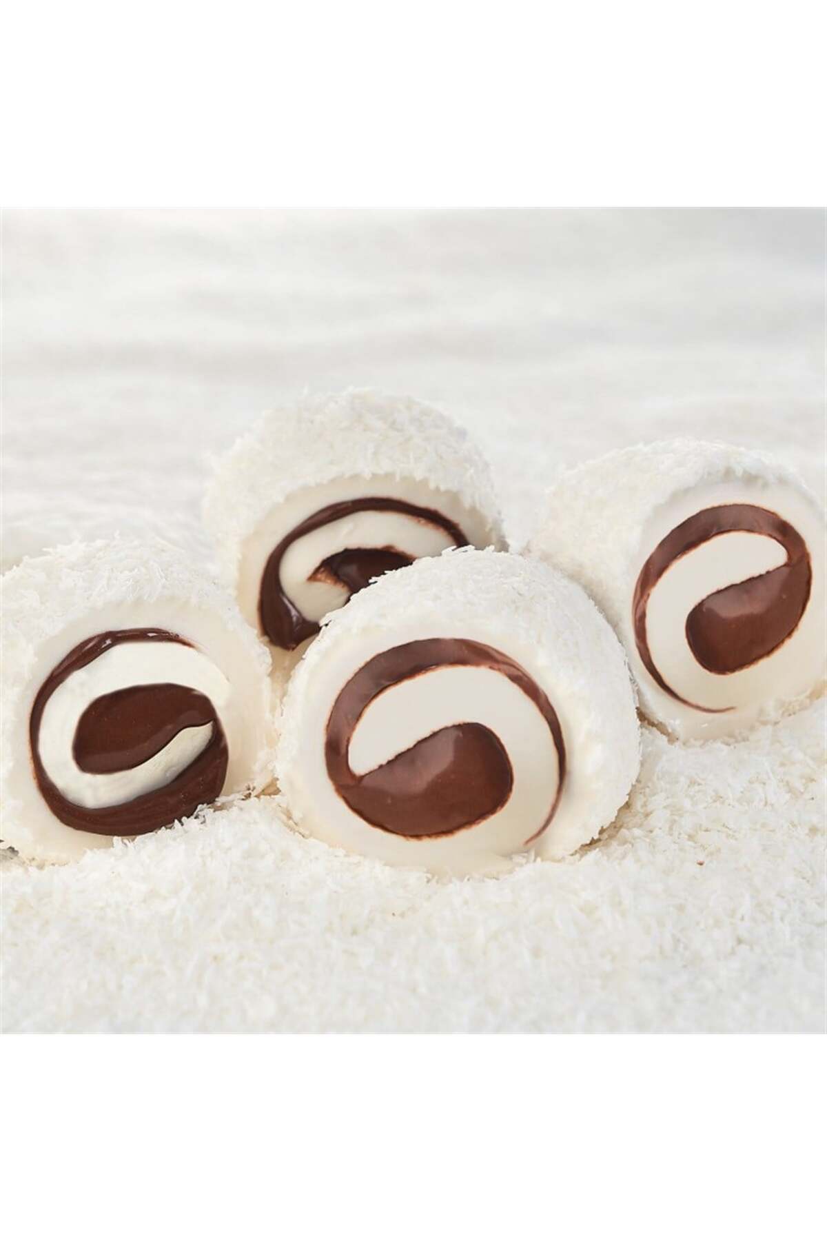 Lokum Atolyesi Sultan Style Chocolate Rolled Turkish Delight 500g - MALLTURK