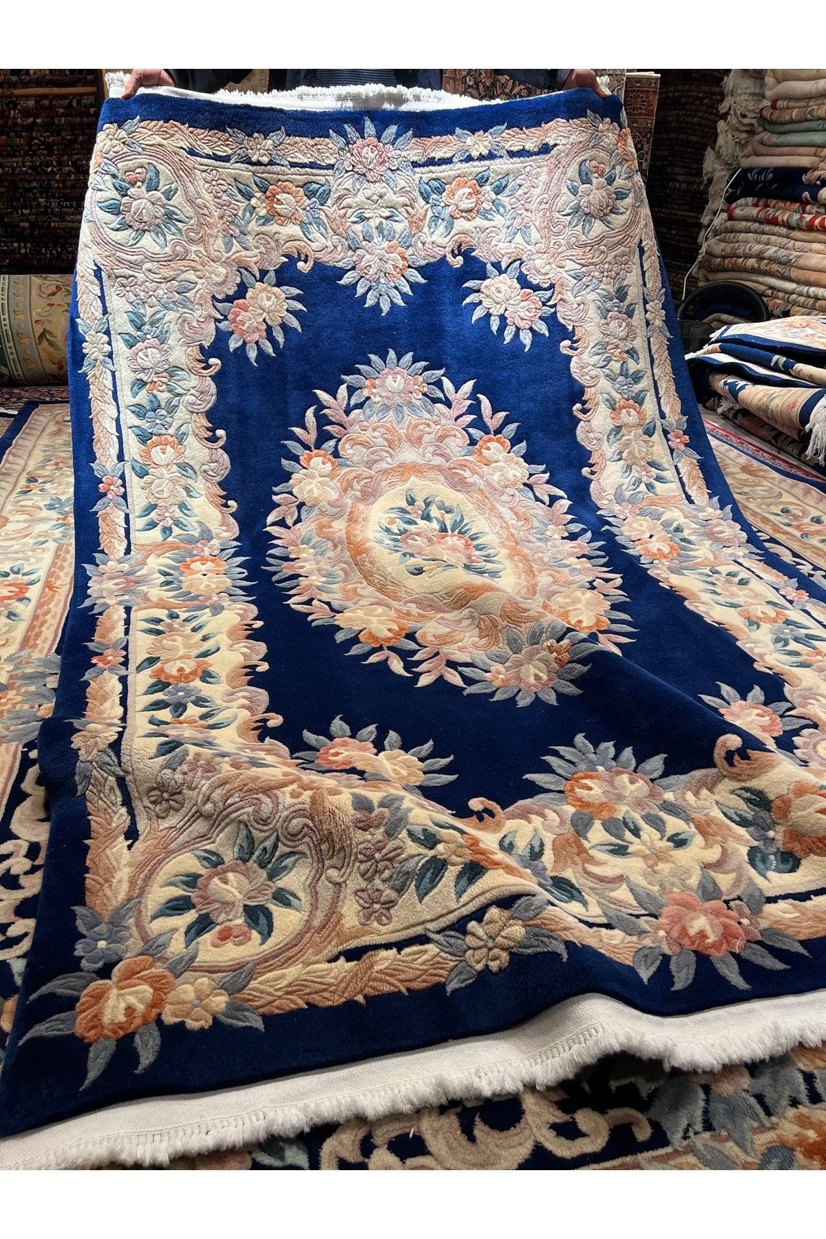 RD RAMAZAN DAG Hand Rug Art Hand-Woven Embossed Chinese Rug Premium Quality Size 246x163