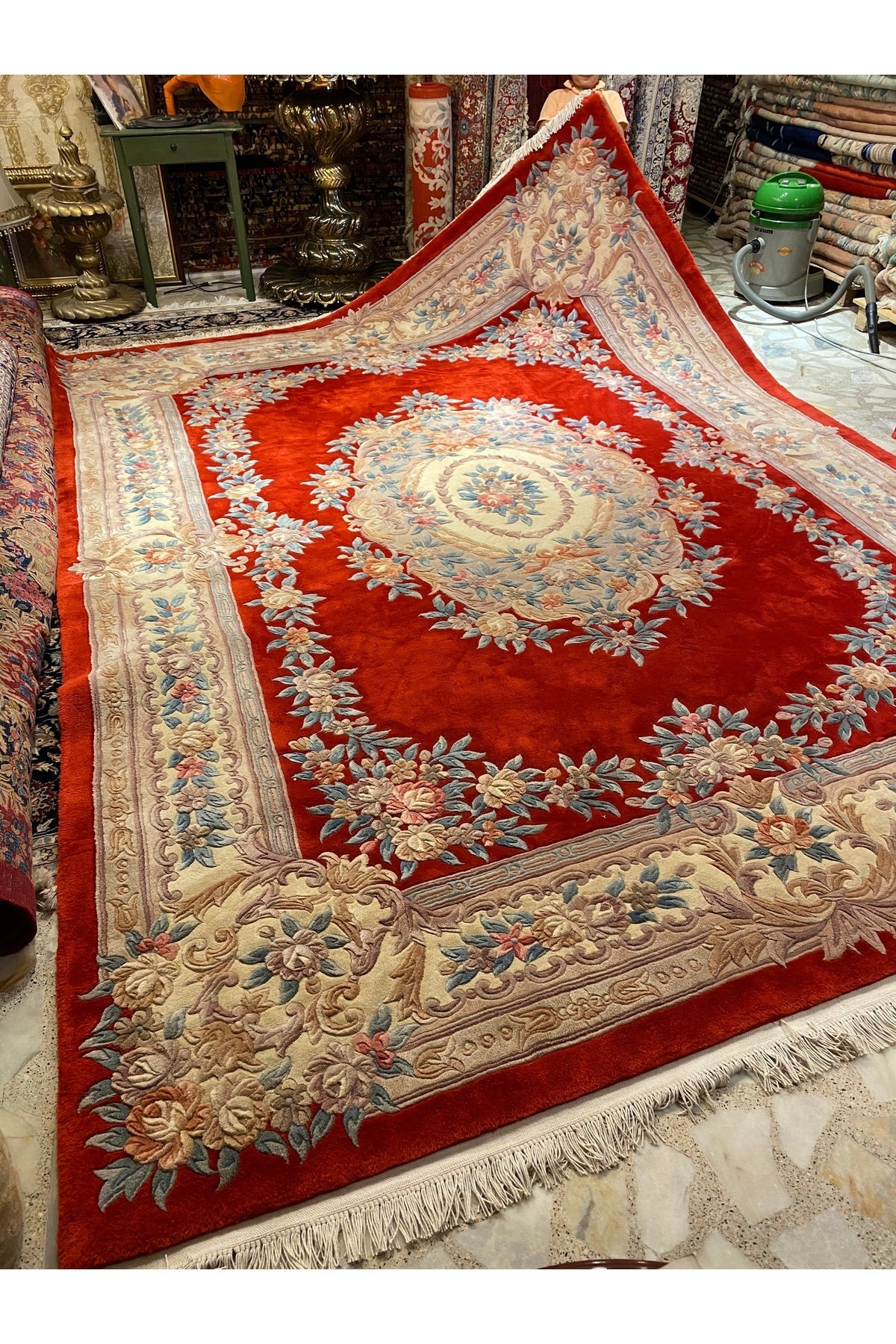 RD RAMAZAN DAG Hand Rug Art Hand-Woven Embossed Chinese Rug Premium Quality Exceptional Bir Urun Size 370x270 - MALLTURK
