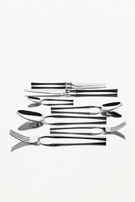 Nehir marbella Plain 12 Place Setting 84 Piece Boxed Flatware Set - MALLTURK