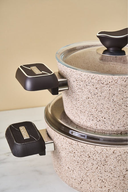 Karaca Biogranit Lungo 7 Piece Cookware Set - MALLTURK