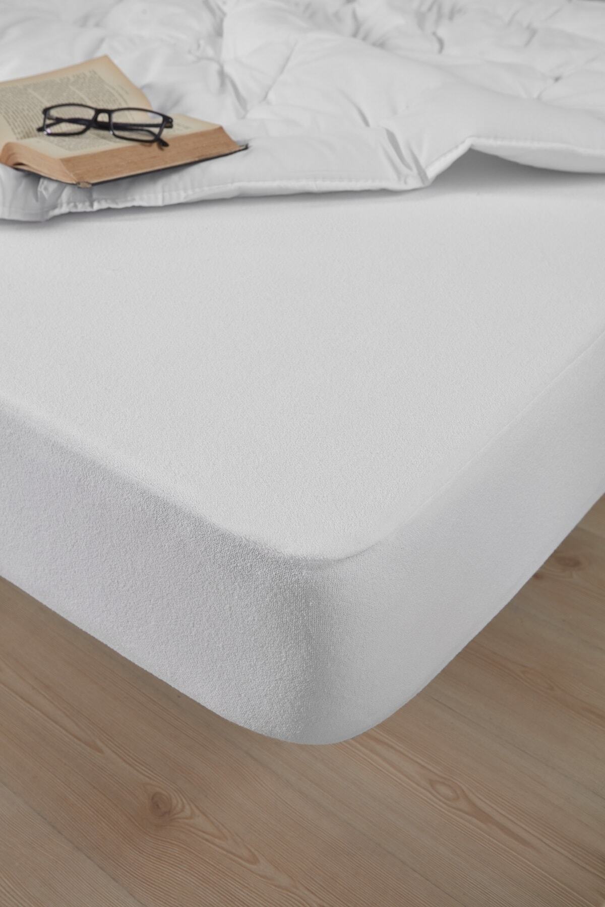 NHR HOME Cotton Fitted Mattress Protector - MALLTURK