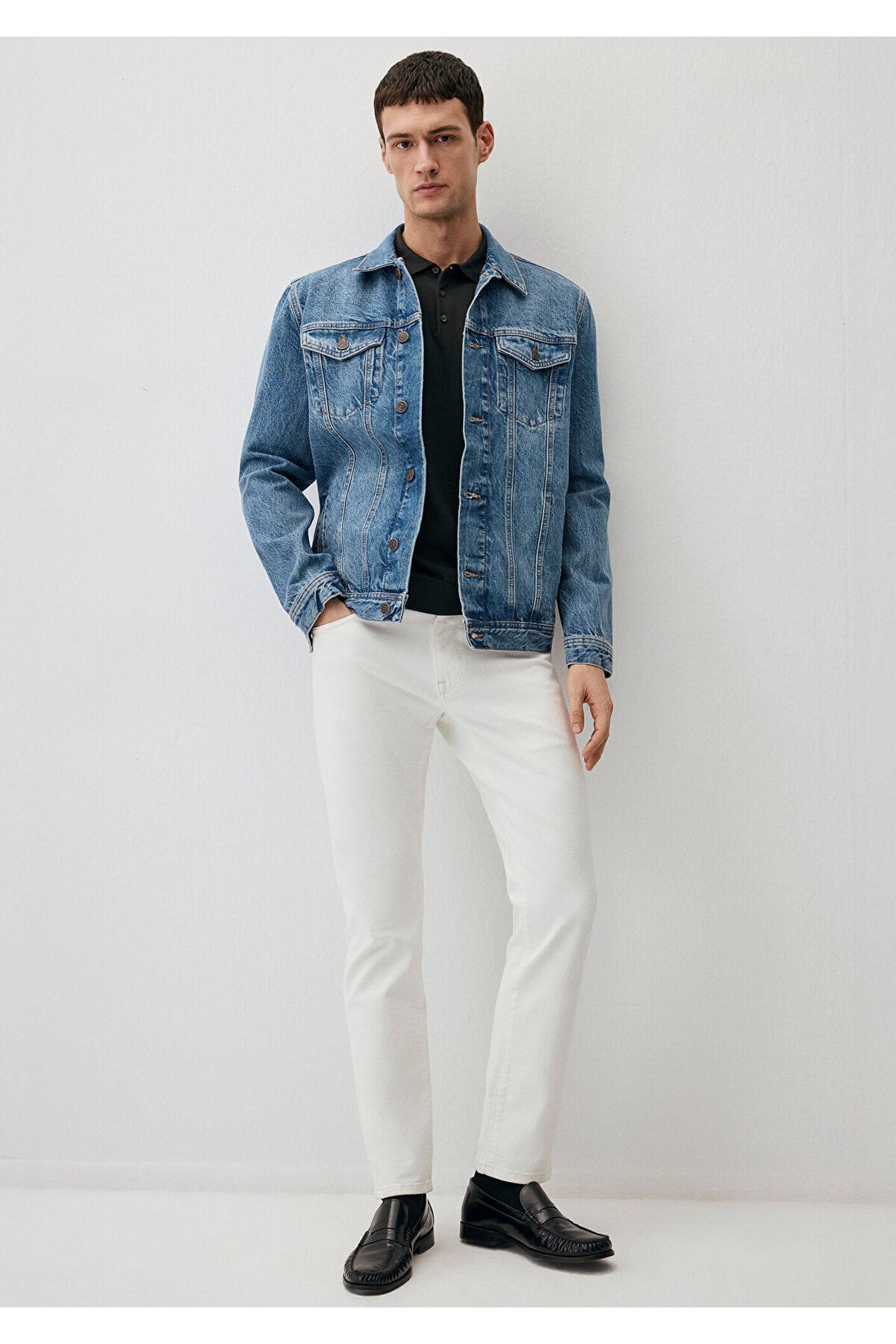 Mavi M0035190581 Marcus Edition White Jeans Men's Denim Trousers White - MALLTURK
