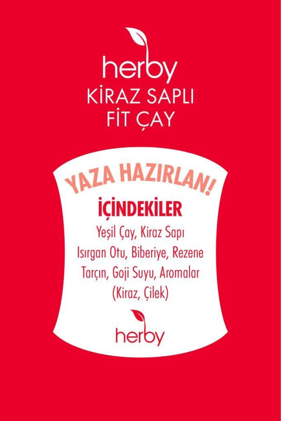 Herby 7-Day Summer Preparation - Cherry Stem Fitness Tea (4-pack)