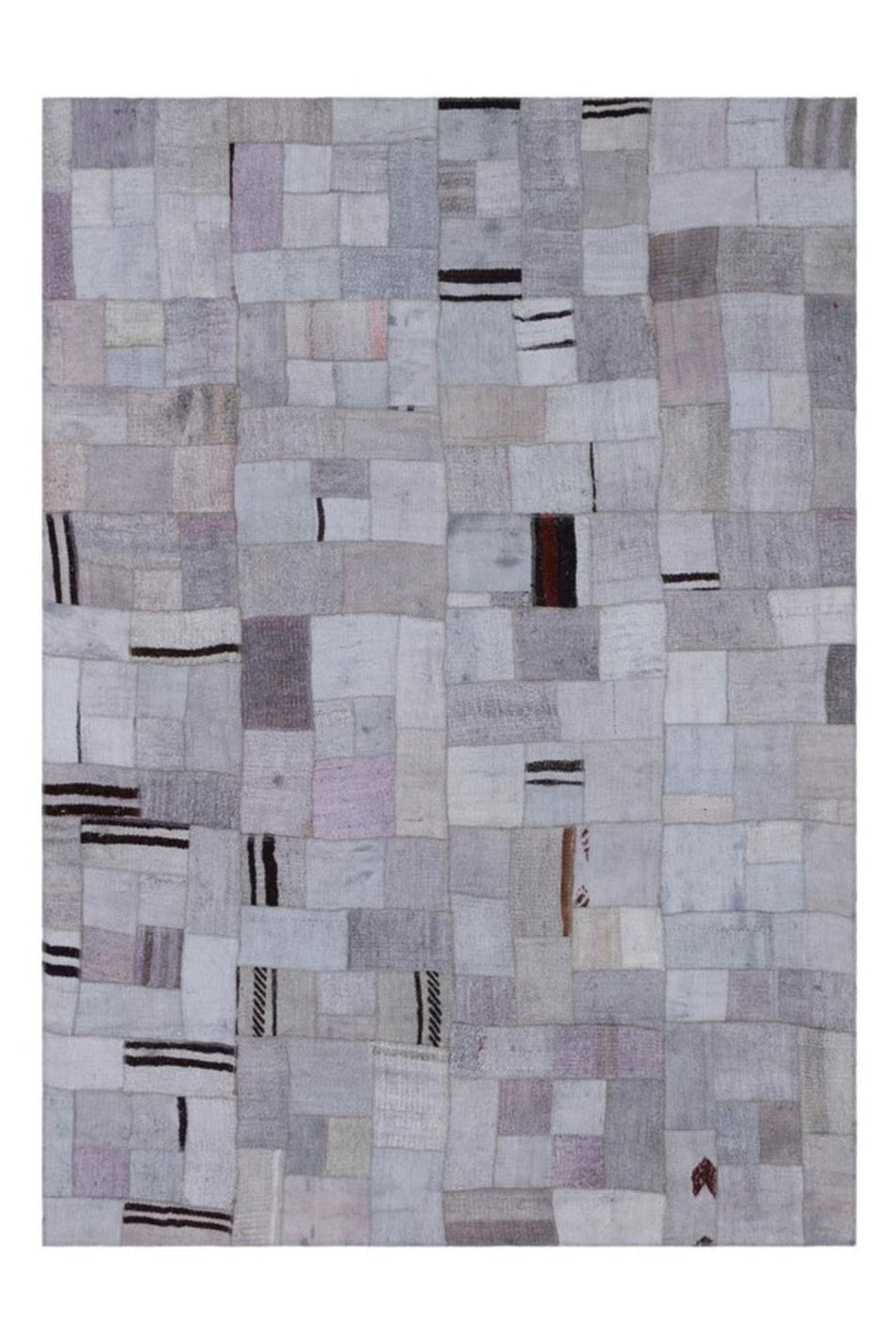 Apex Rug Kilim Patchwork Natural Hand-Woven 32974 170 x 240 cm - MALLTURK