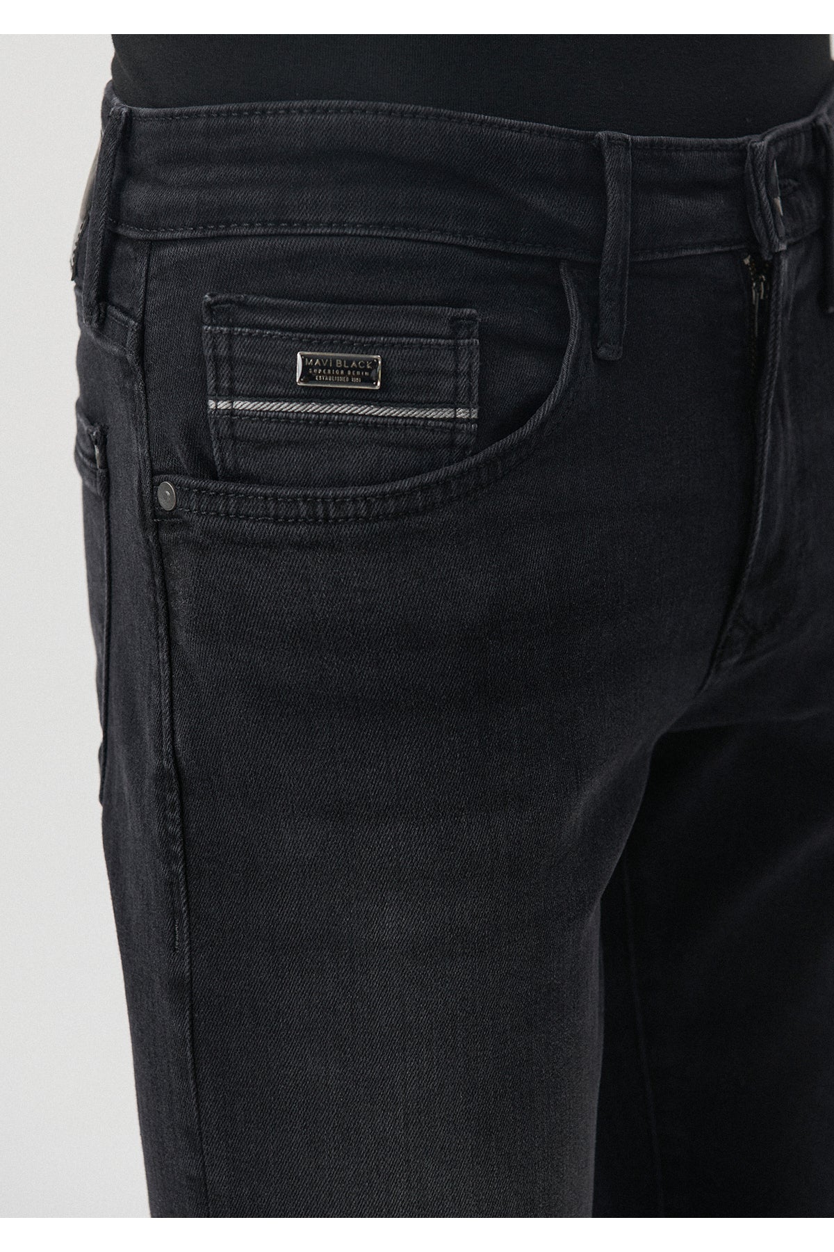 Mavi Marcus Black Anthracite Jeans 0035185184 - MALLTURK