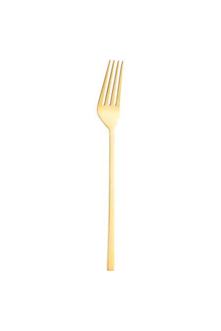 Emsan alba 18 Piece 6 Place Setting parlak gold yemek Boxed Flatware Set - MALLTURK