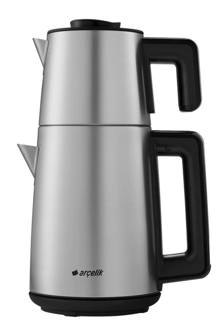 Arcelik inox Eternity Stainless Steel Tea Maker - MALLTURK