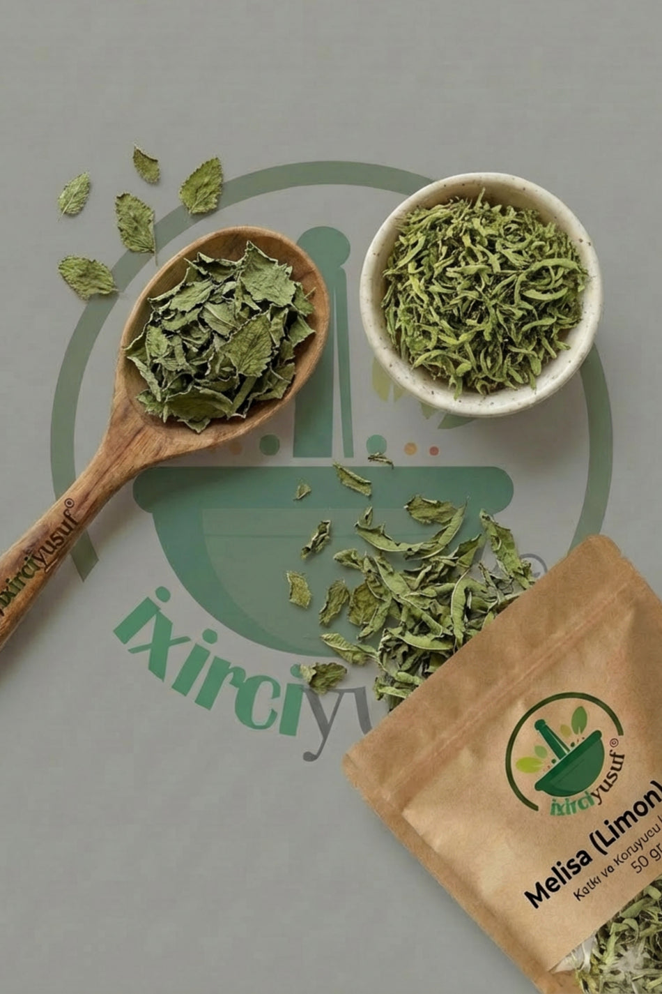 شاي بلسم الليمون من إكسيرجي يوسف (Melissa officinalis) طبيعي مجفف 50 g
