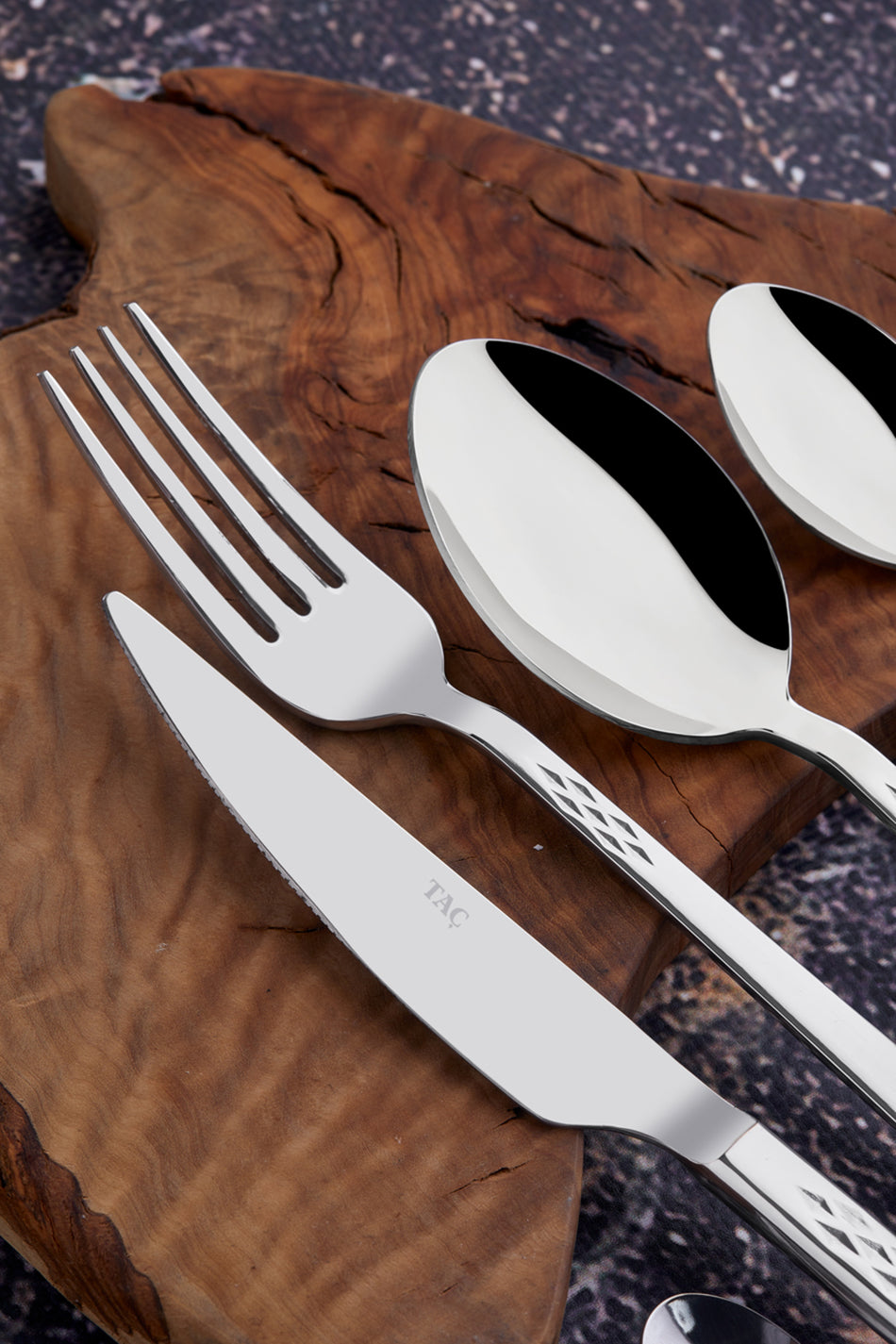 Tac odion 36 prc Fork Knife Spoon Set - MALLTURK