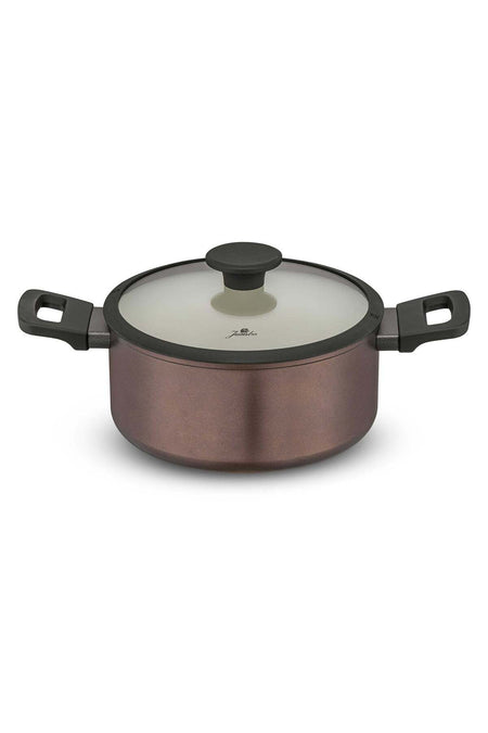 Jumbo Toledo Swiss Crystal Induction Compatible Cookware Set 7 Piece