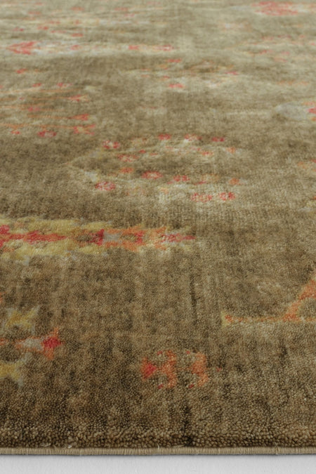 Cool Hali Galata 08 Khaki Carpet Authentic Living Room Carpet Bohemian Scandinavian Carpet Bamboo Carpet Handwoven Hallway Carpet - MALLTURK