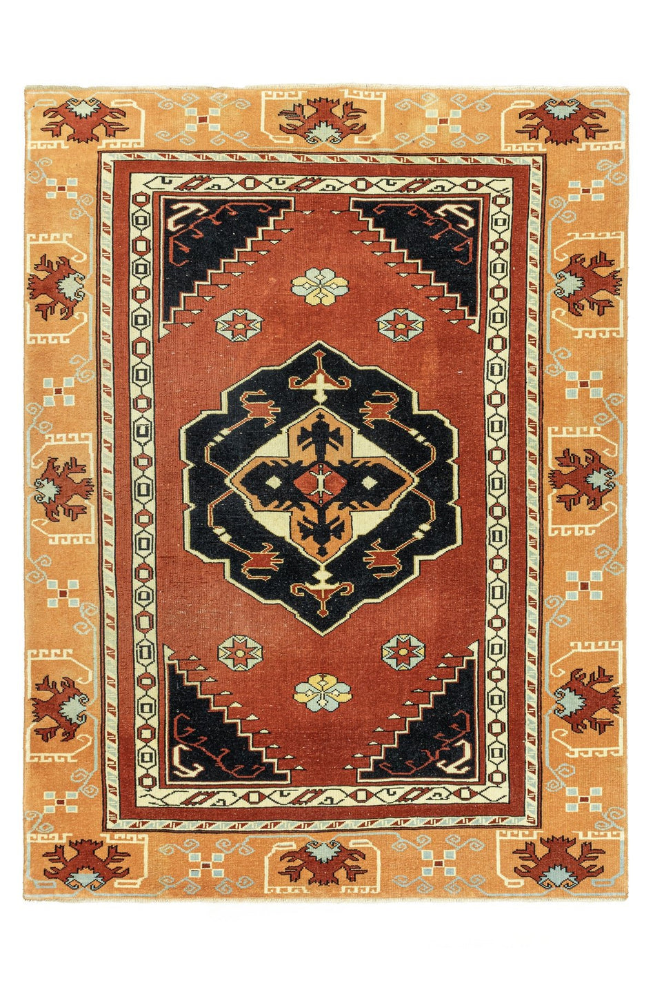 Soho Antiq Eldar Rustic Design Wool Carpet 152x210 cm - MALLTURK
