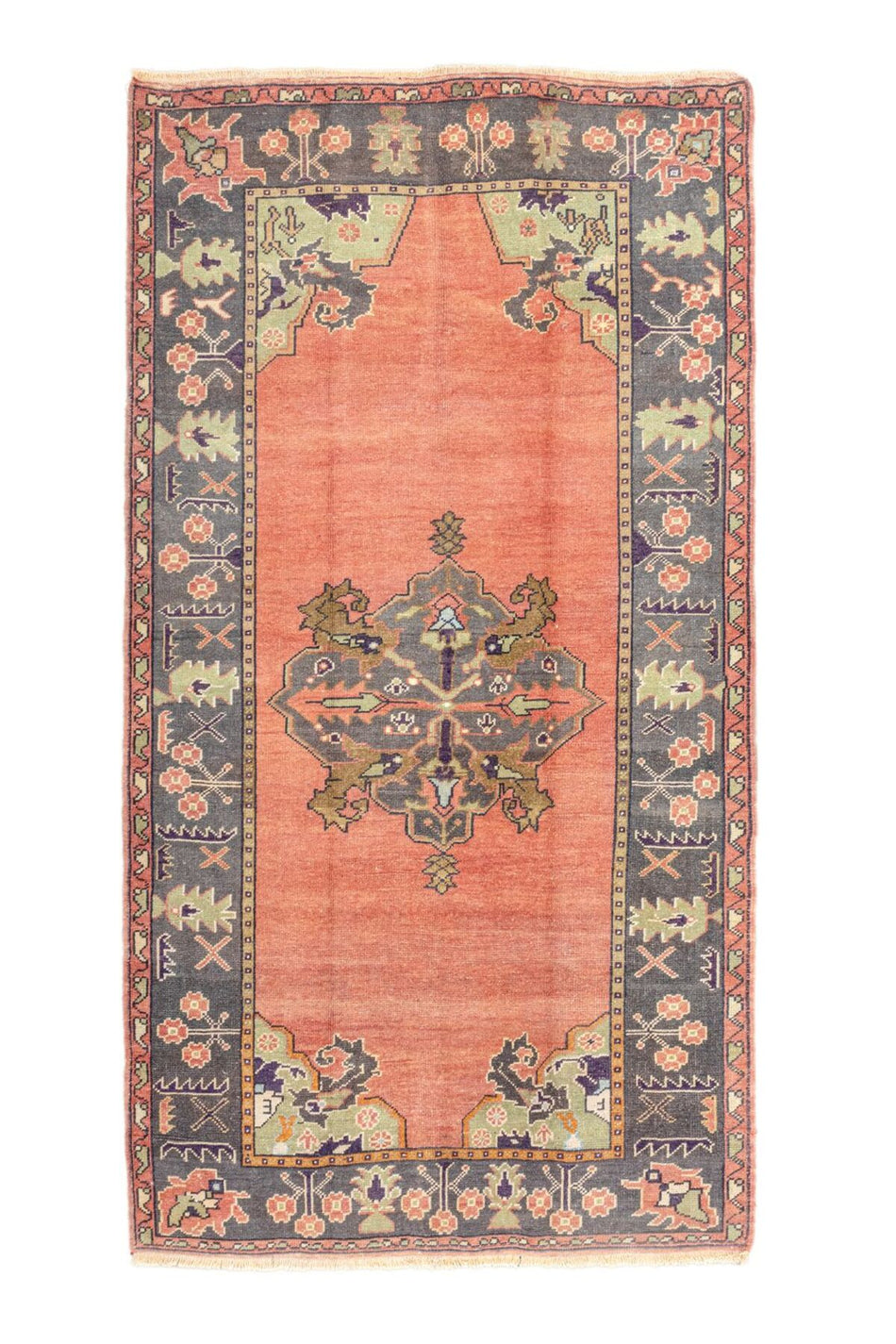 Soho Antiq Kasni Traditional Handwoven Wool Rug 143x258 cm - MALLTURK