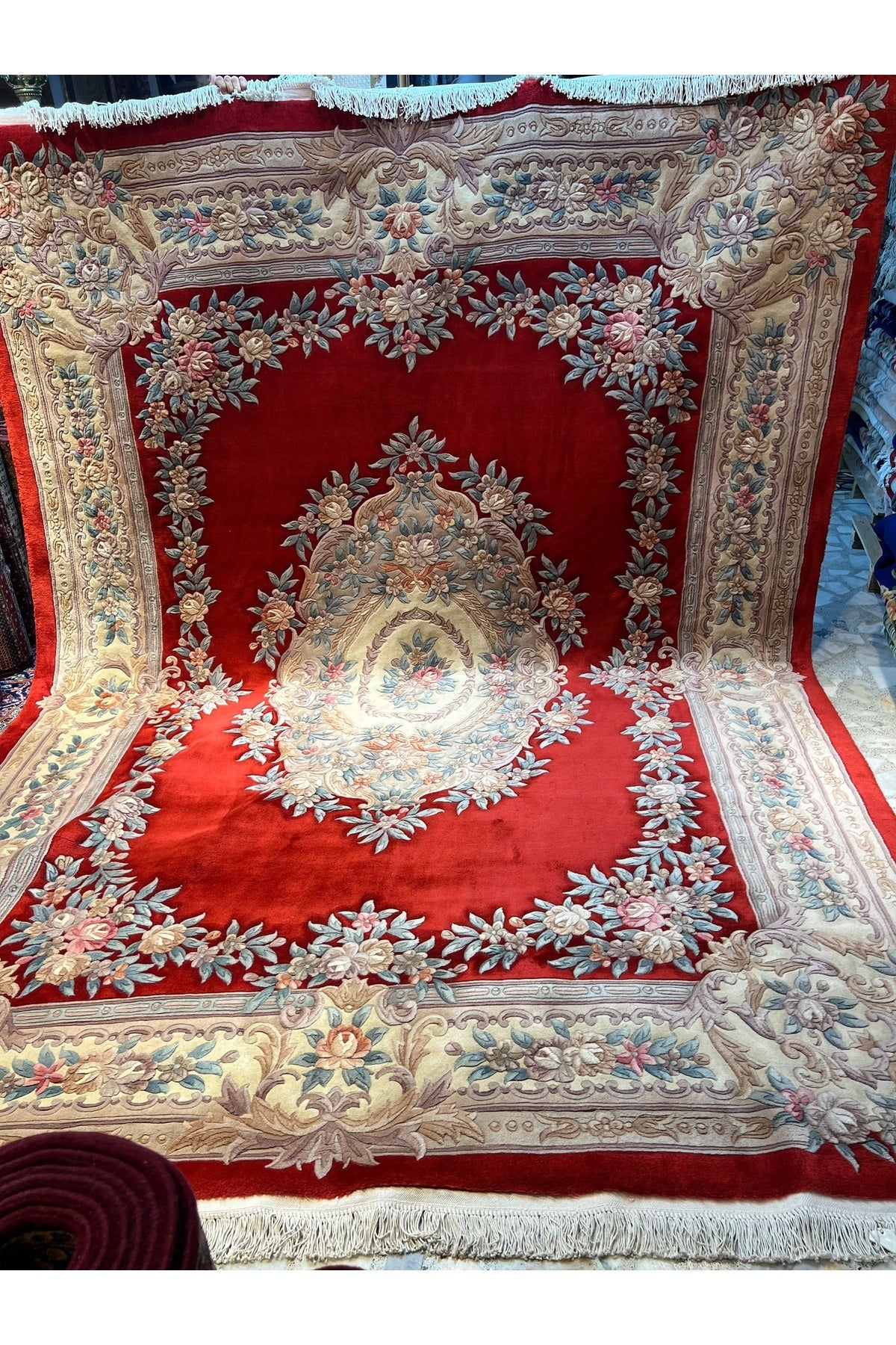 RD RAMAZAN DAG Hand Rug Art Hand-Woven Embossed Chinese Rug Premium Quality Exceptional Bir Urun Size 370x275 - MALLTURK