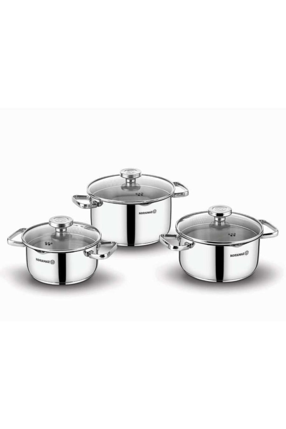 KORKMAZ Aqua Jr. 6 Piece Cookware Set