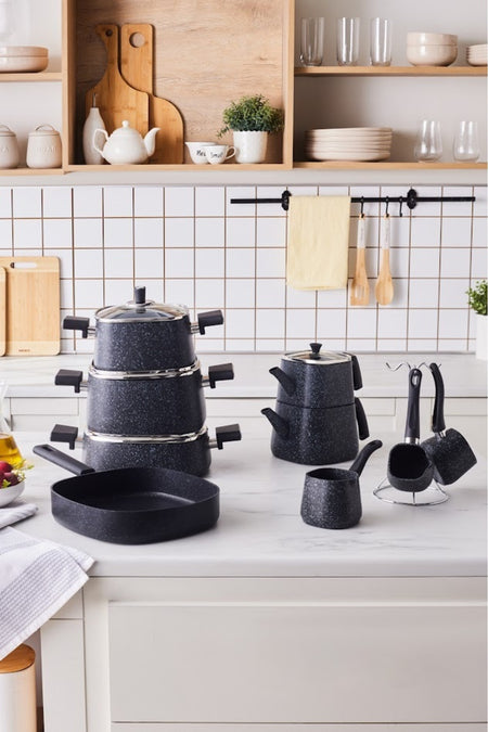 Karaca Biogranit Sando 14 Piece Cookware Set - MALLTURK