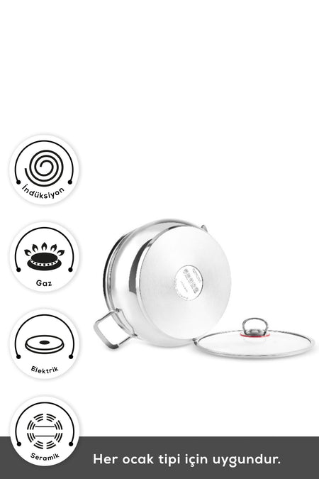 Karaca Pisir Sakla V2 13 Piece Induction Compatible Cookware Set - MALLTURK