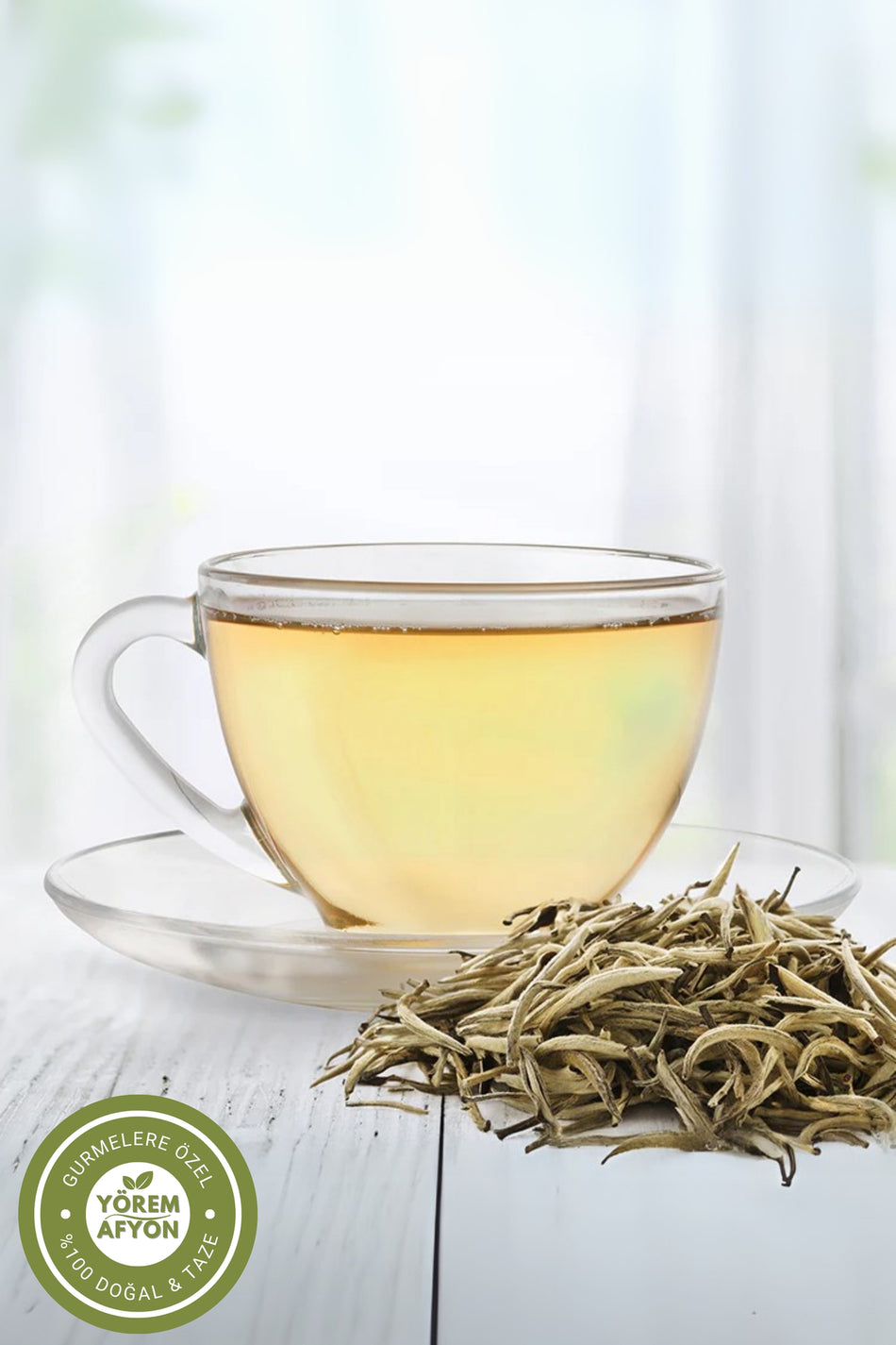 Gulcehre sorgfältig handverlesener und sonnengetrockneter 100 % natürlicher weißer Tee {Camellia sinensis} | 50 g