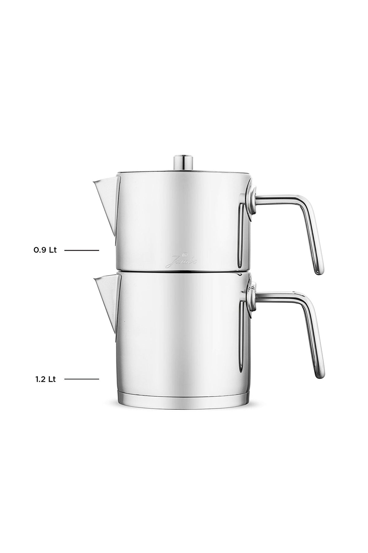 Jumbo Metalix Midi Full Metal induction Base Teapot - MALLTURK