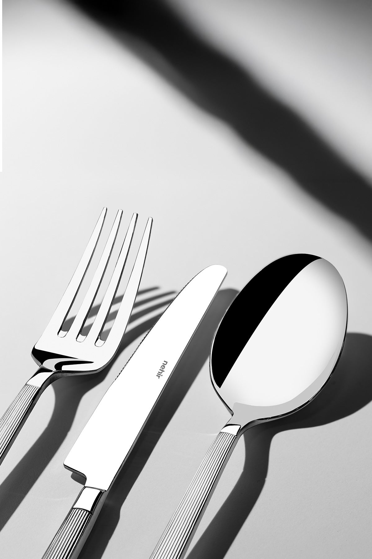 Nehir maria Plain 6 Place Setting 36 Piece Boxed Flatware Set - MALLTURK