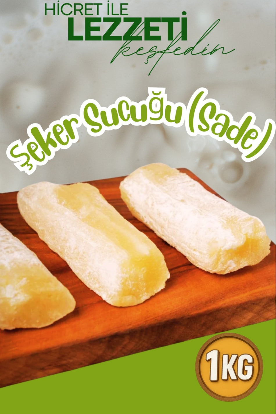 Hicret kuruyemis Sugar Confection Roll Plain 1 kg - MALLTURK