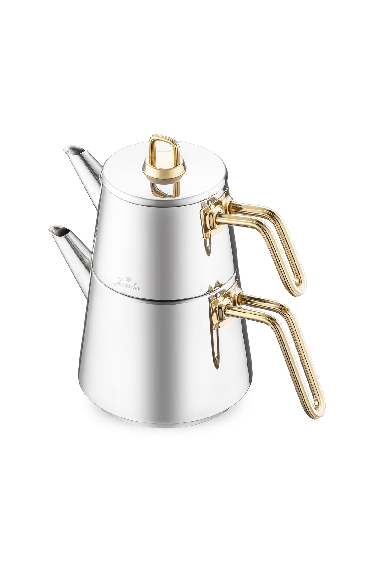 Jumbo Doha Titanium Gold Teapot - MALLTURK