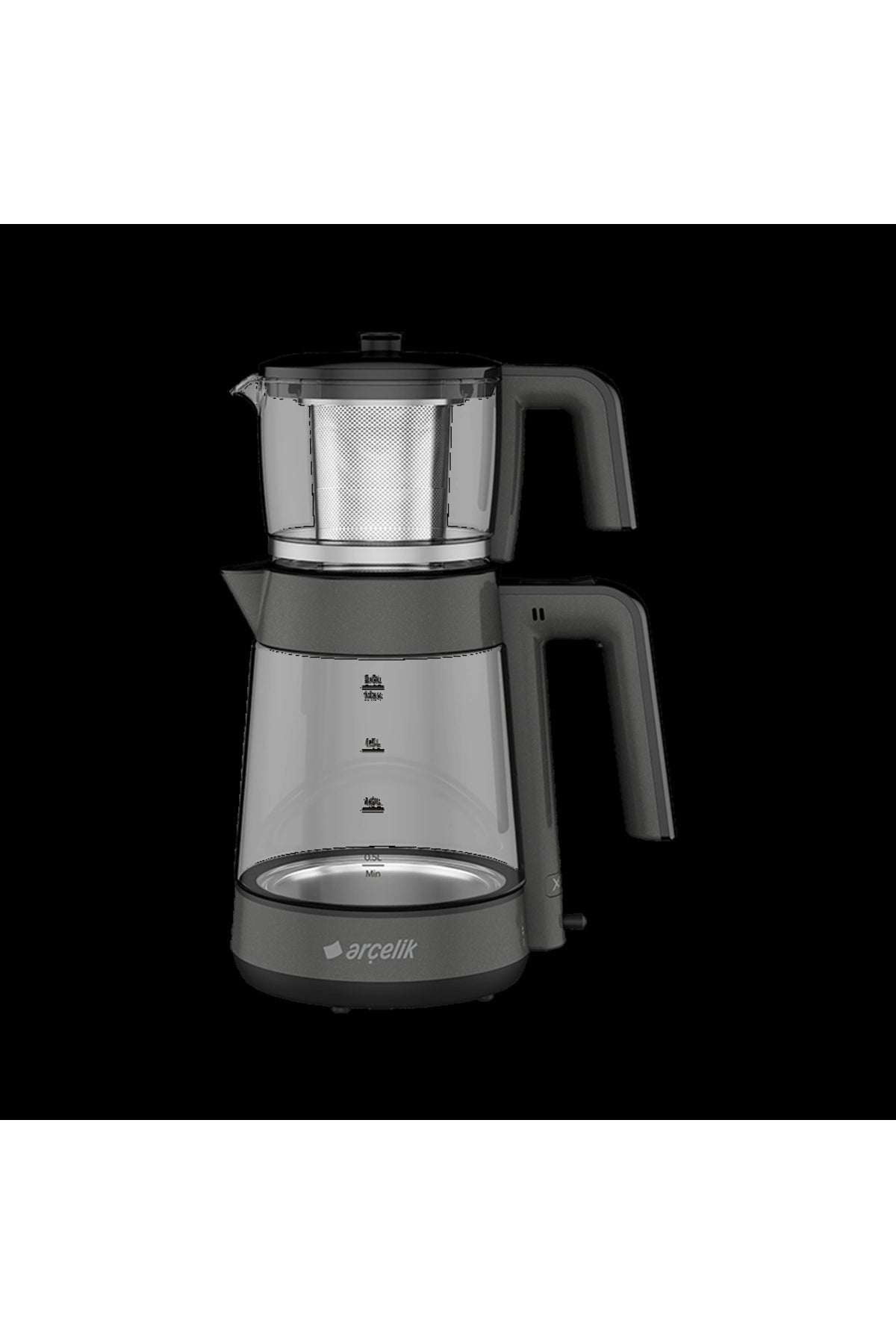 Arcelik CM 6587 G Resital XL 1900 W Glass Tea Maker - MALLTURK