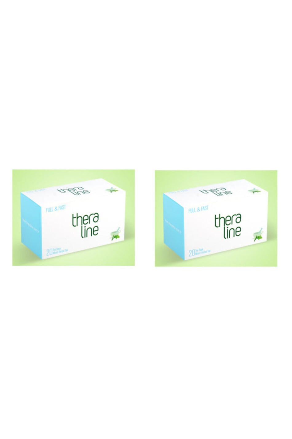 Theraline Voll & Schnell Gemischter Kräuter-Arzneitee, 20 Teebeutel × 2 Packungen