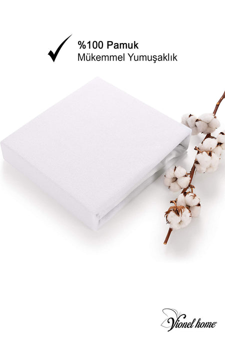 Vionel Home Waterproof Cotton Fitted Mattress Protector - MALLTURK