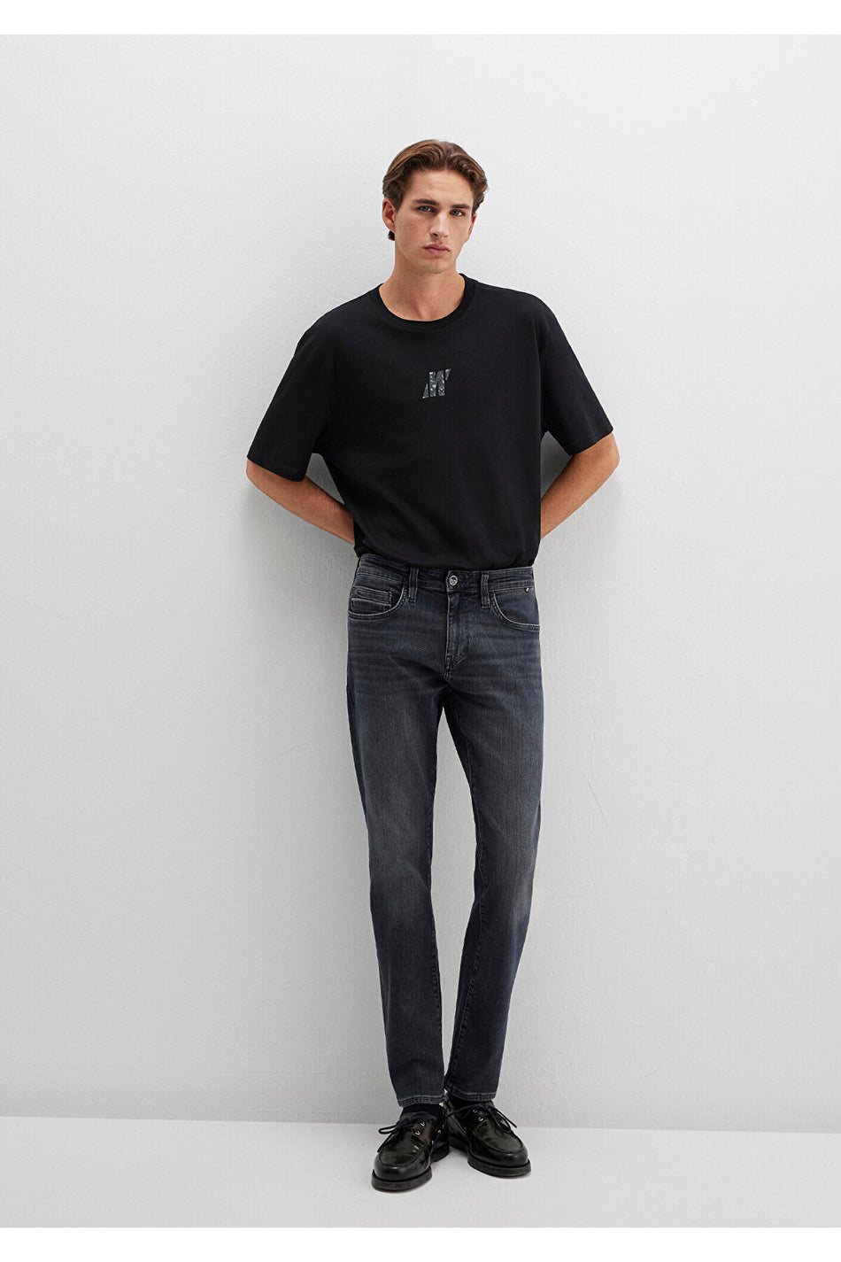 Mavi Pro Vintage Dark Grey Smoke Jeans 0042286535 - MALLTURK