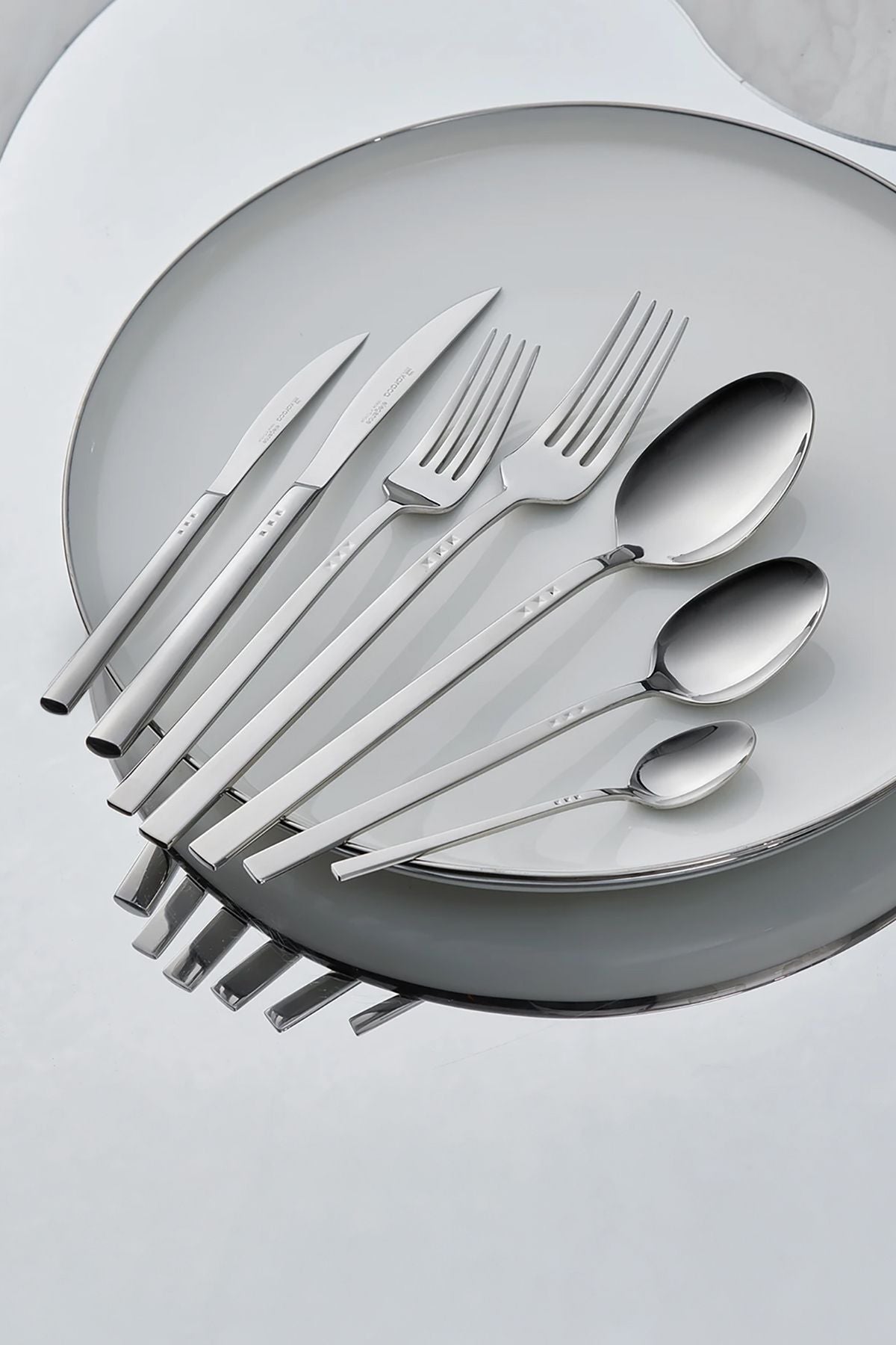 Karaca new all star v2 84 Piece elegance Flatware Set Boxed - MALLTURK