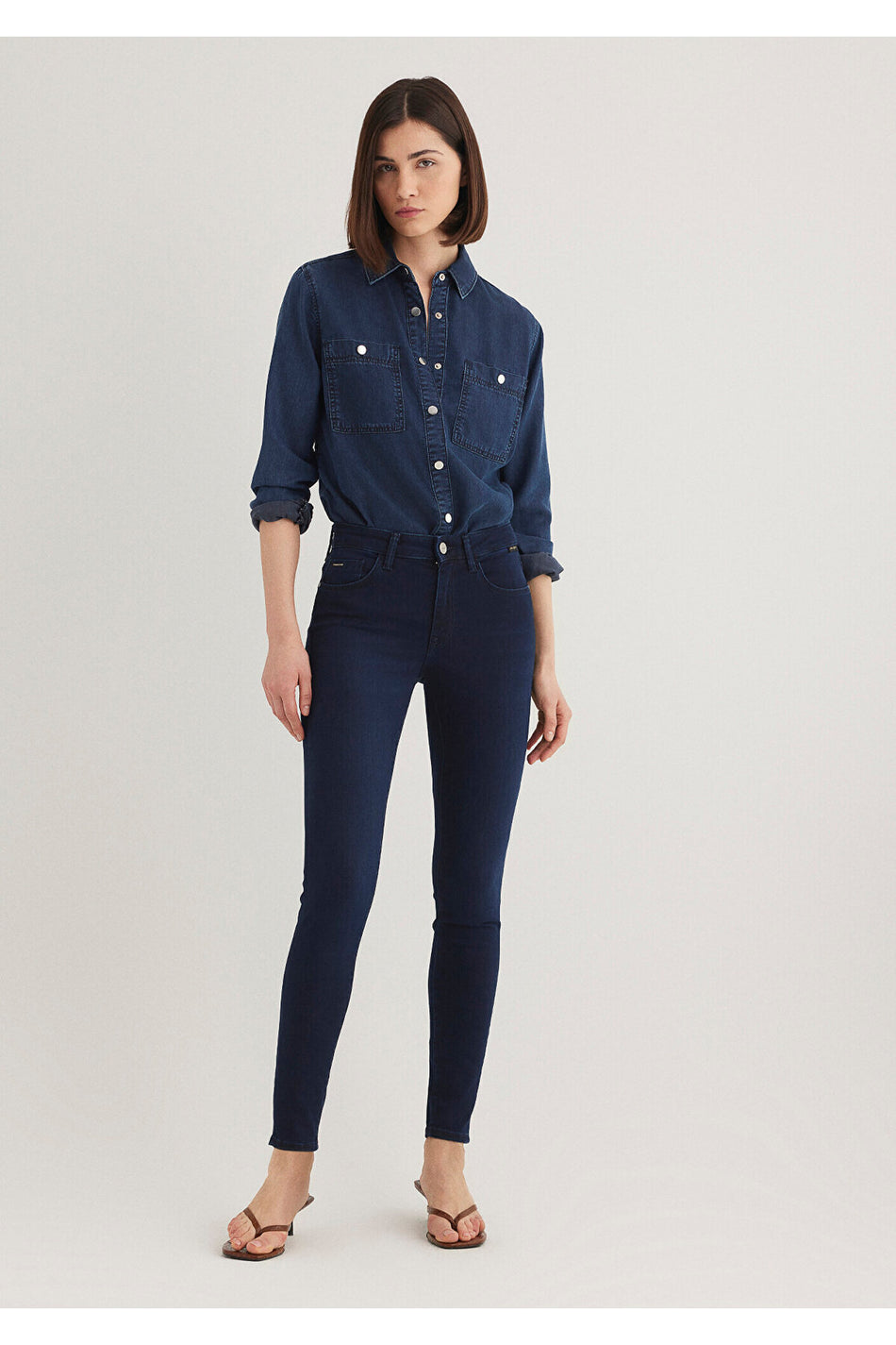 Mavi Tess Gold Luxury indigo Mavi Jeans 100328-82196 - MALLTURK