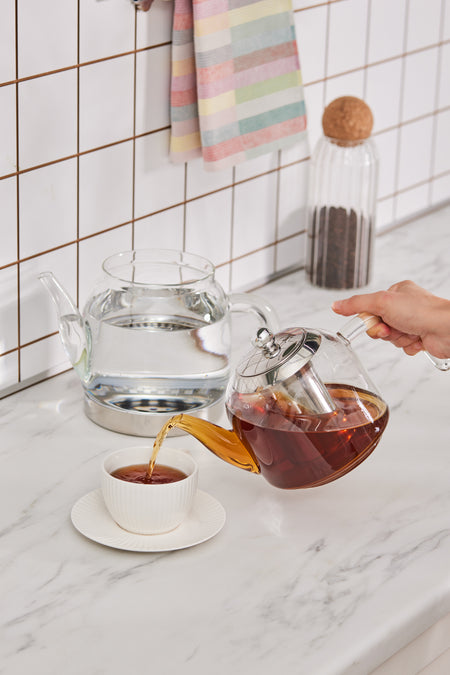 Karaca Panora induction Base Glass Maxi Teapot Set - MALLTURK