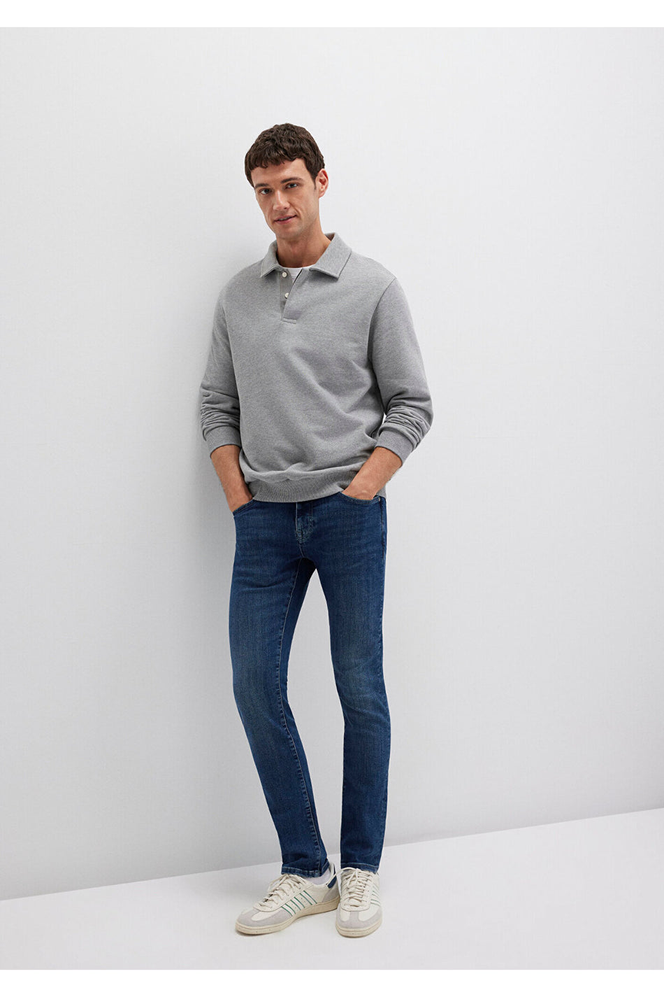 Premium Mavi Shaded Dark Jeans 0042288222 - MALLTURK