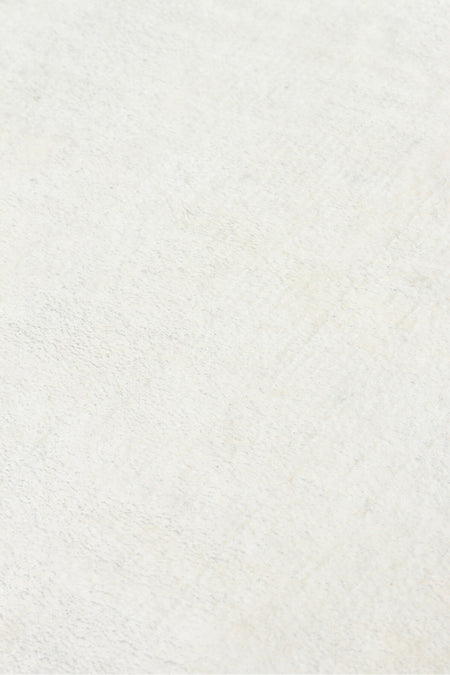 Vog Hali Alure White Handwoven Pure Bamboo Rug Luxury Soft Minimalist Modern Living Room and Lounge Rug - MALLTURK