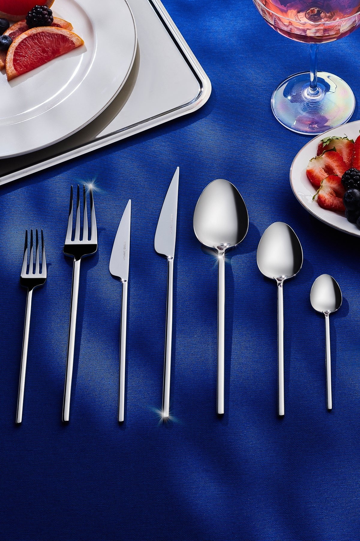 Karaca sirius 84 Piece 12 Place Setting 316 premium Flatware Boxed - MALLTURK