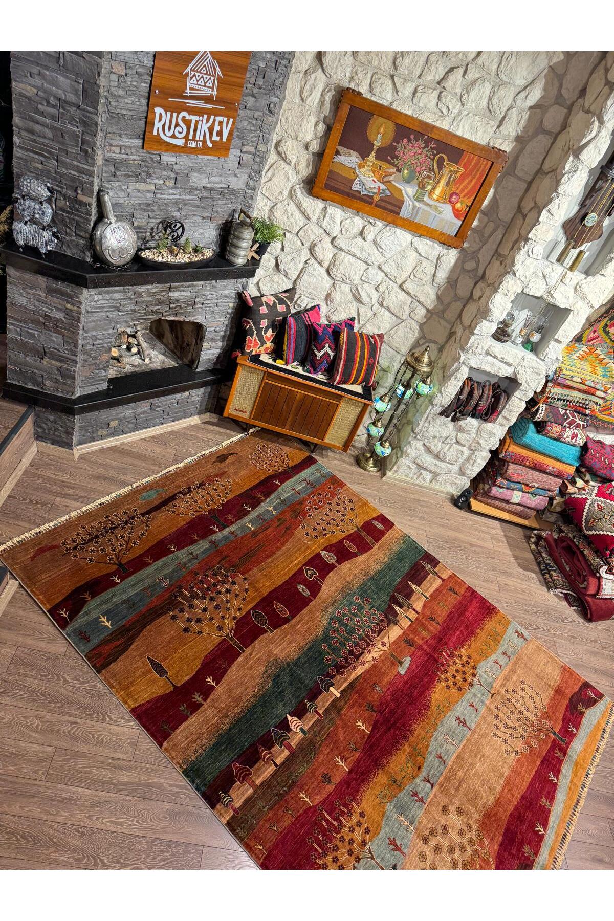 Rustikev Tree of Life Rug - MALLTURK
