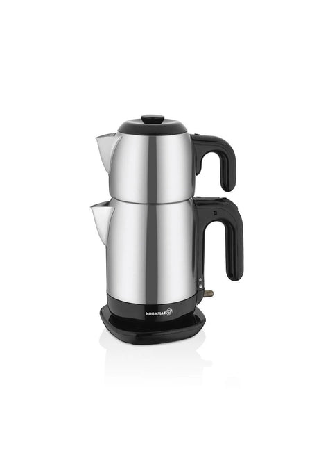 KORKMAZ Demtez Satin Black Electric Kettle 1.6 lt A369-13 - MALLTURK