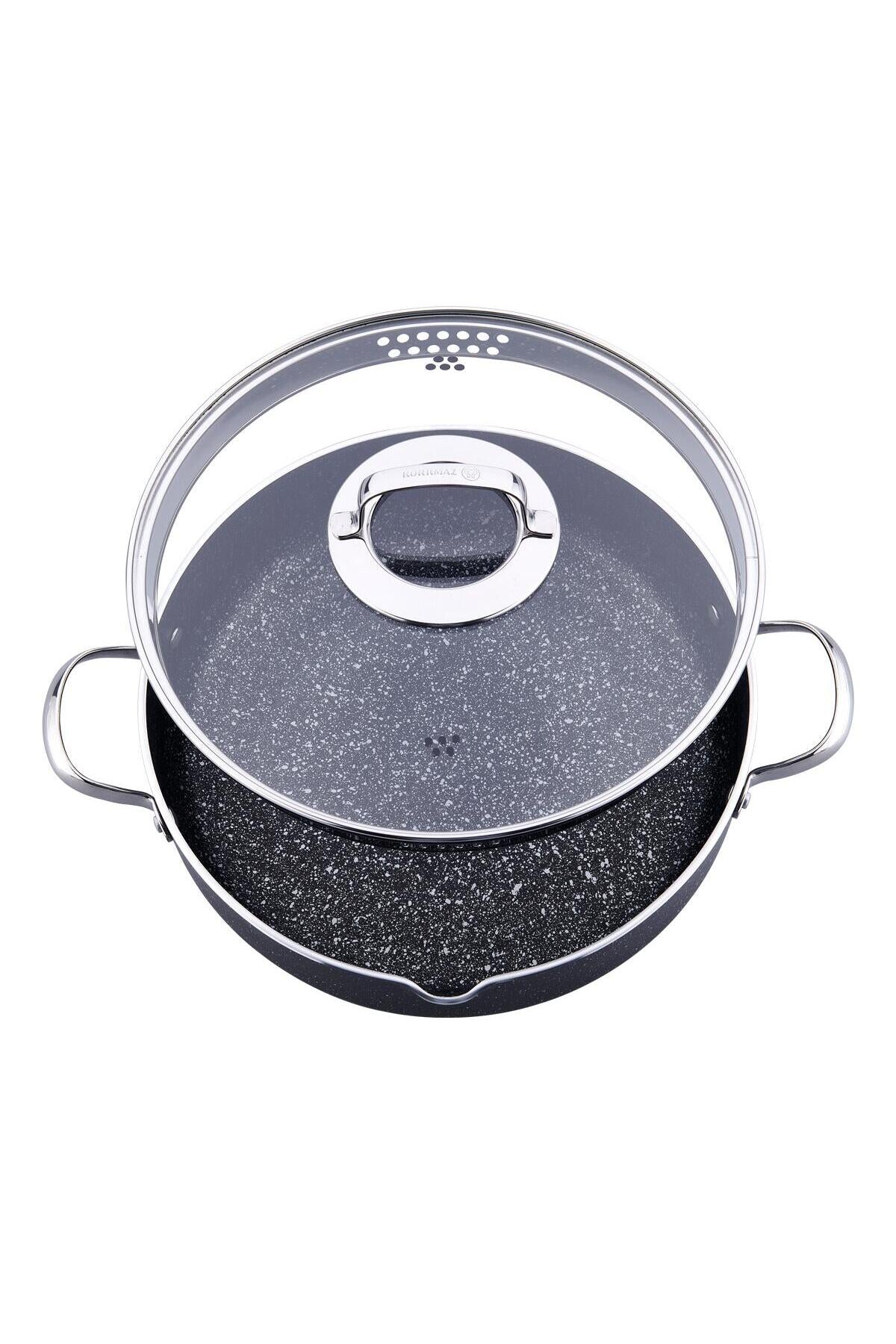 KORKMAZ Galaksi Shallow Pot